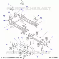 SITZ MOUNTING, DRIVER