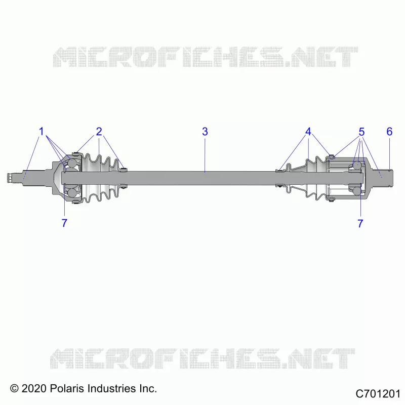 ANTRIEB, FRONT HALF SHAFT