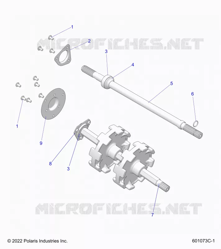 DRIVE TRAIN, JACKSHAFT AND ANTRIEBSWELLE