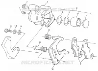 FRONT BREMSE  SPORTSMAN 500 W97CH50A (4939993999B008)