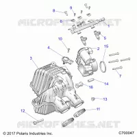 ENGINE, LUFTEINLASS MANIFOLD
