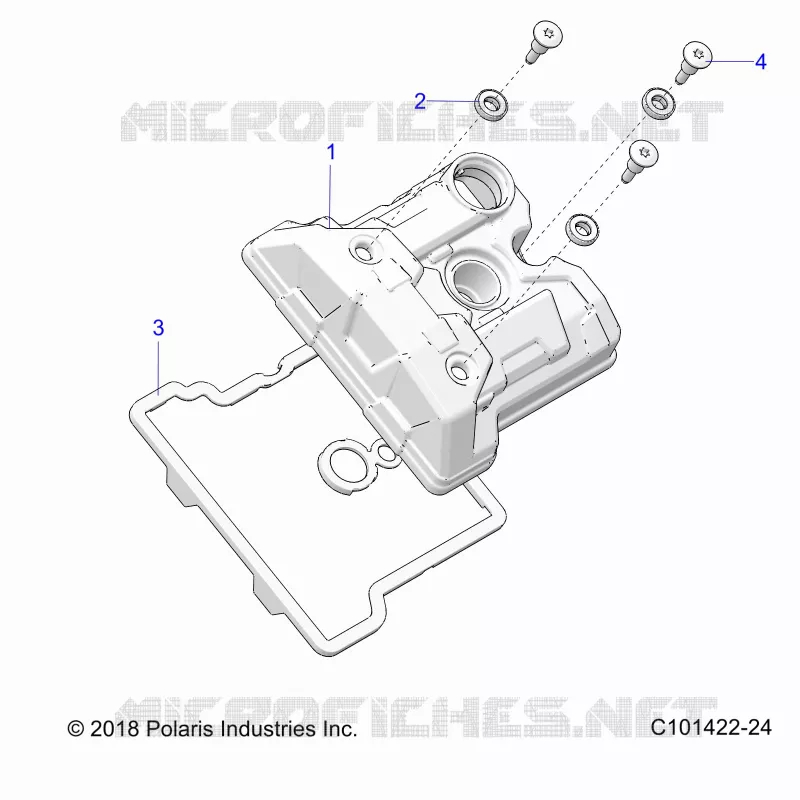 ENGINE, VENTILDECKEL