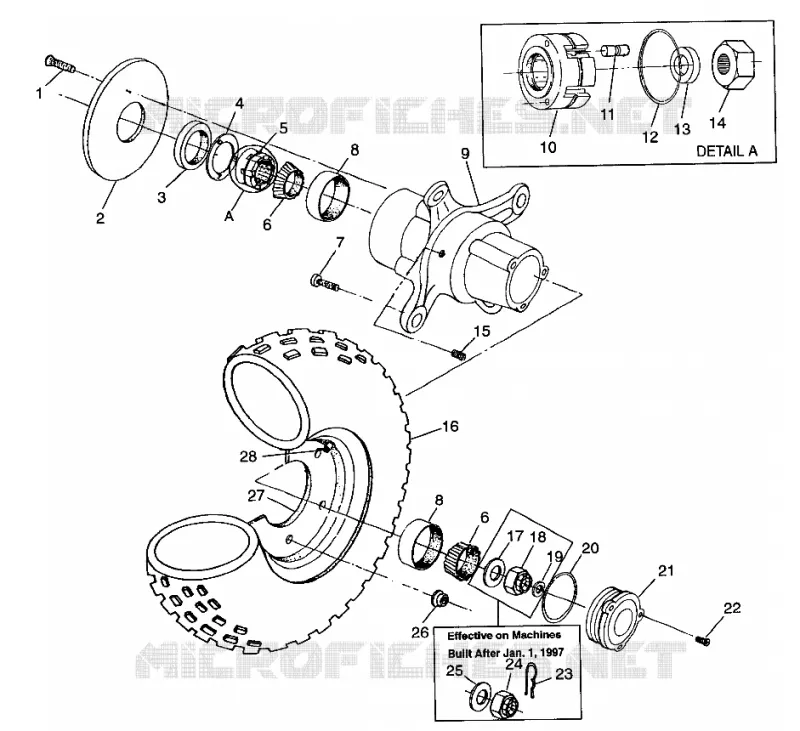 VORDERRAD XPLORER 400L W97CC38C (4939753975B006)