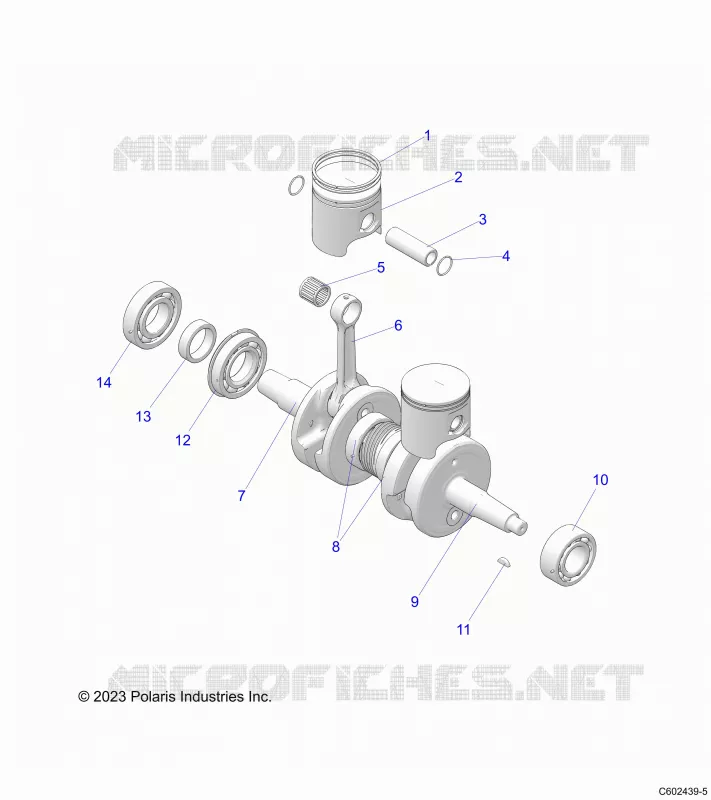 ENGINE, PISTON AND KURBELWELLE