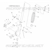 FRONT SUSPENSION STREBE
