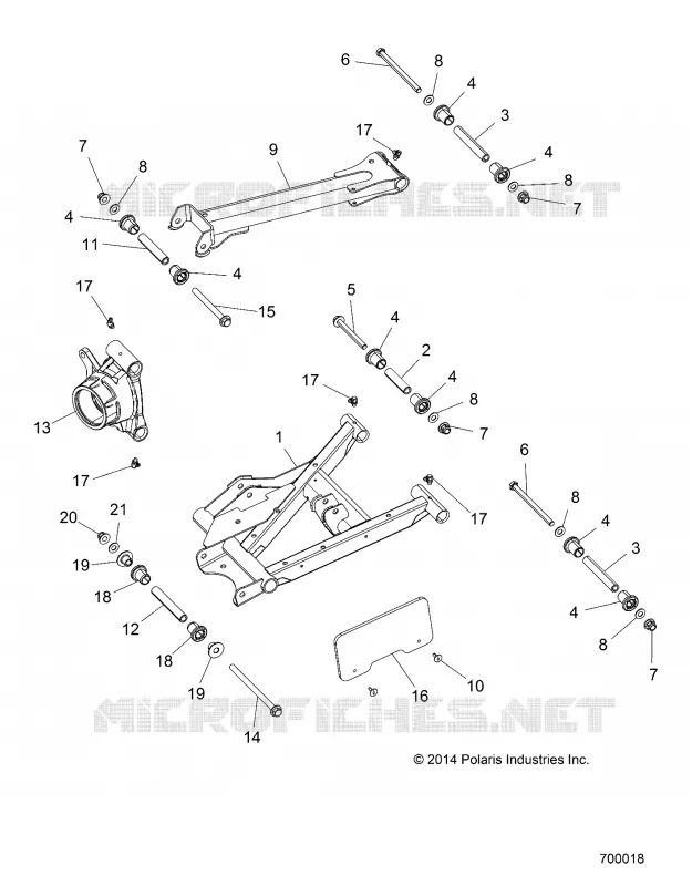 HINTERRADAUFHÄNGUNG CONTROL ARMS