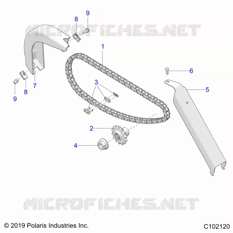 ANTRIEB, CHAIN AND GUARDS
