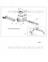 VORDERBREMSE BRAKE LEVER AND MASTER CYLINDER