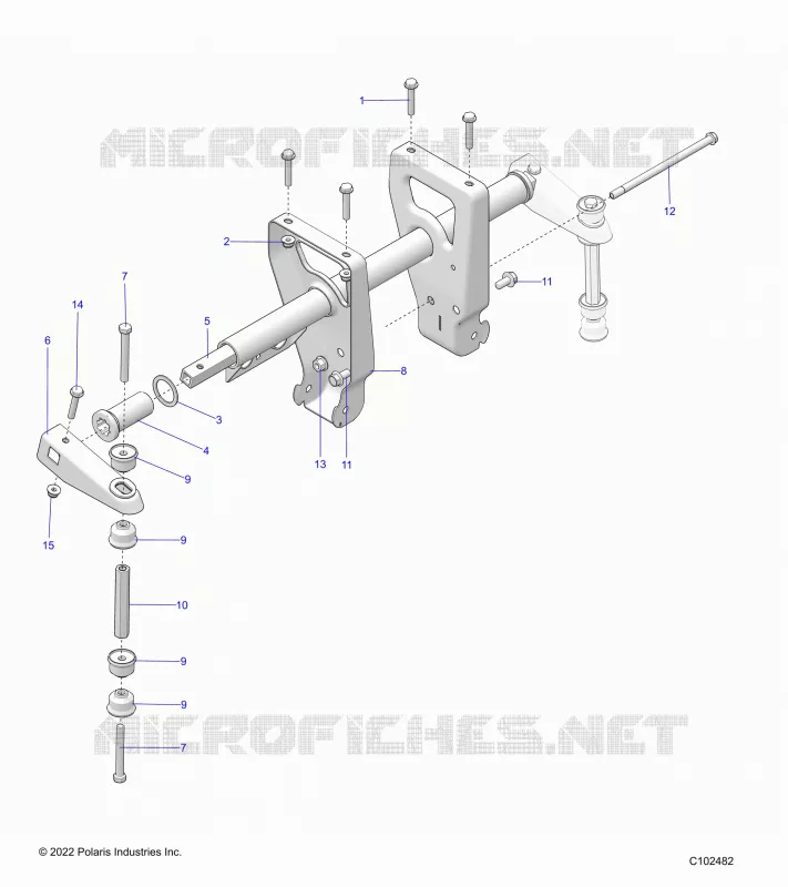 SUSPENSION, DREHSTAB