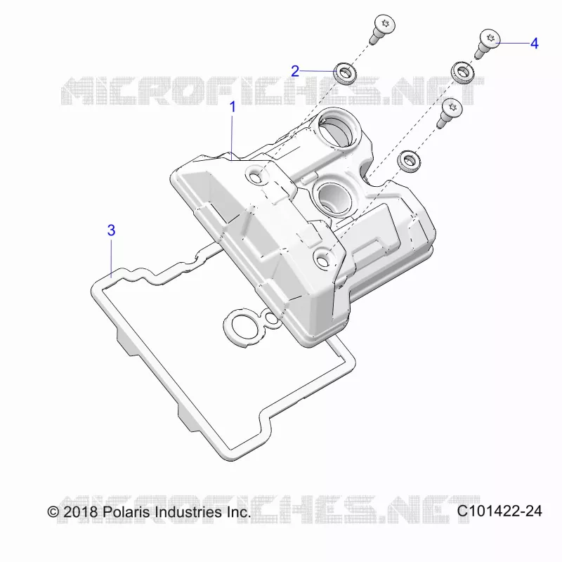 ENGINE, VENTILDECKEL