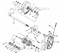 ANTRIEB ASSEMBLY 440 0942760 and 440 SKS 0942560 (4925072507017A)