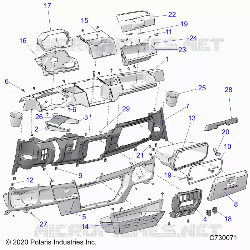 INSTRUMENTENTAFEL