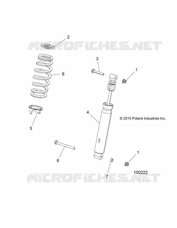 HINTERRADAUFHÃ„NGUNG SHOCK MOUNTING