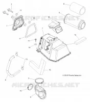 MOTOR, LUFTEINLASS