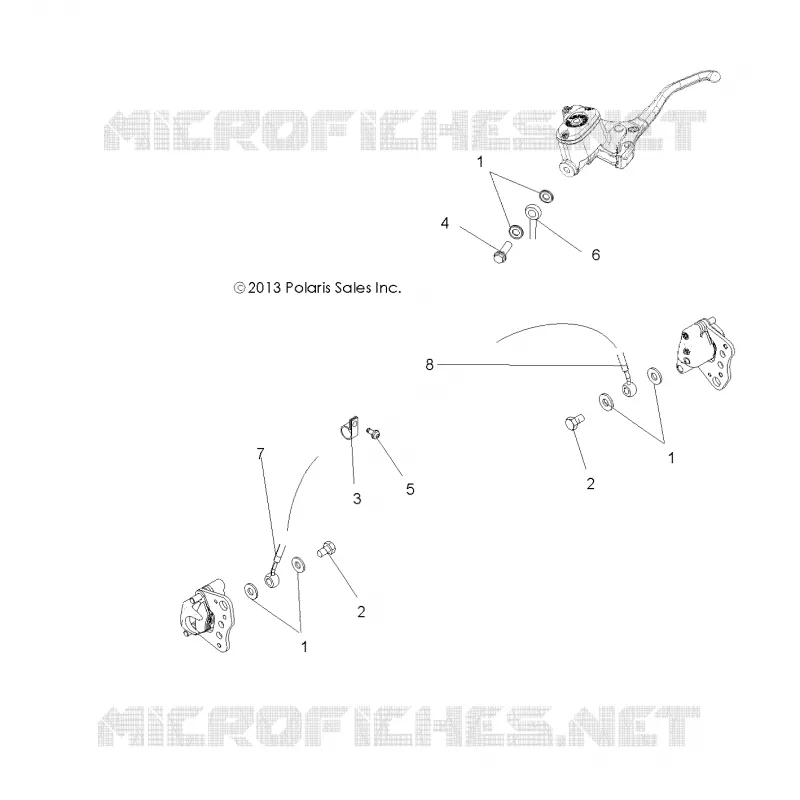 VORDERBREMSE BRAKE LINES