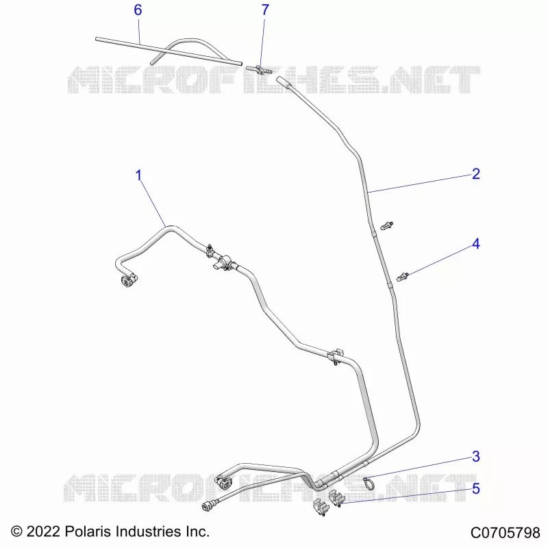 KRAFTSTOFFSYSTEMS, FUEL LINES, STD.