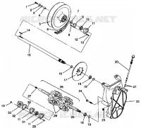 ANTRIEB ASSEMBLY 500 EFI 0942774 and EFI SKS 0942574 (4924982498017A)