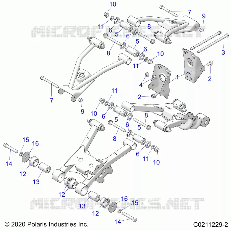HINTERRADAUFHÃ„NGUNG CONTROL ARM, MOUNTING