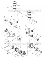 KOLBEN   KURBELWELLE WIDETRAK GT 0952061 AND  EUROPEAN WIDETRAK GT E952061 (4928962896C010)
