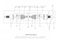 DRIVE TRAIN, DRIVE HINTERWELLE