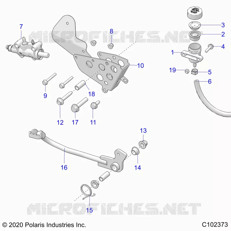 BRAKES, BRAKE PEDAL AND MASTER CYLINDER