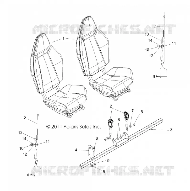 SITZ MOUNTING and BELTS