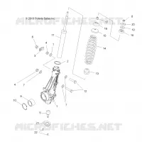 SUSPENSION, FRONT STRUT