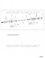 ANTRIEB, REAR DRIVE SHAFT