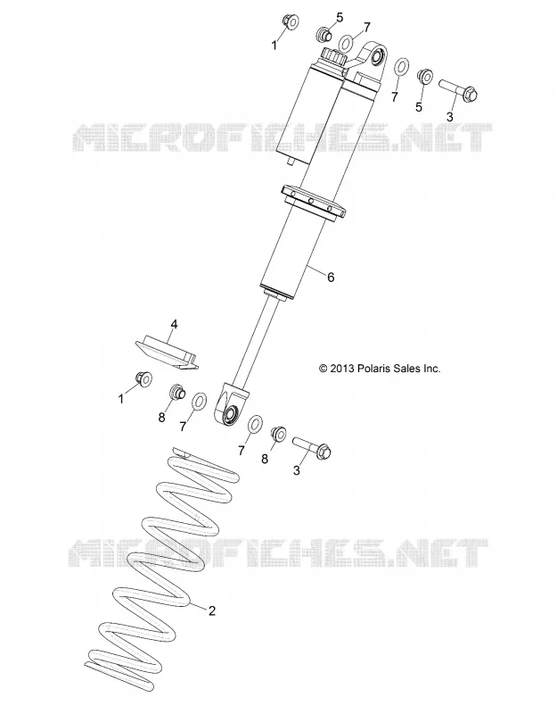 FRONT SUSPENSION SCHOCK MOUNTING