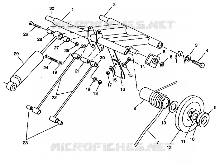 HINTER Drehmomentarm Storm E940782 and Storm SKS E940582 (49274427440024)