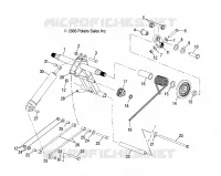 SUSPENSION, HINTER Drehmomentarm, and SCHOCK