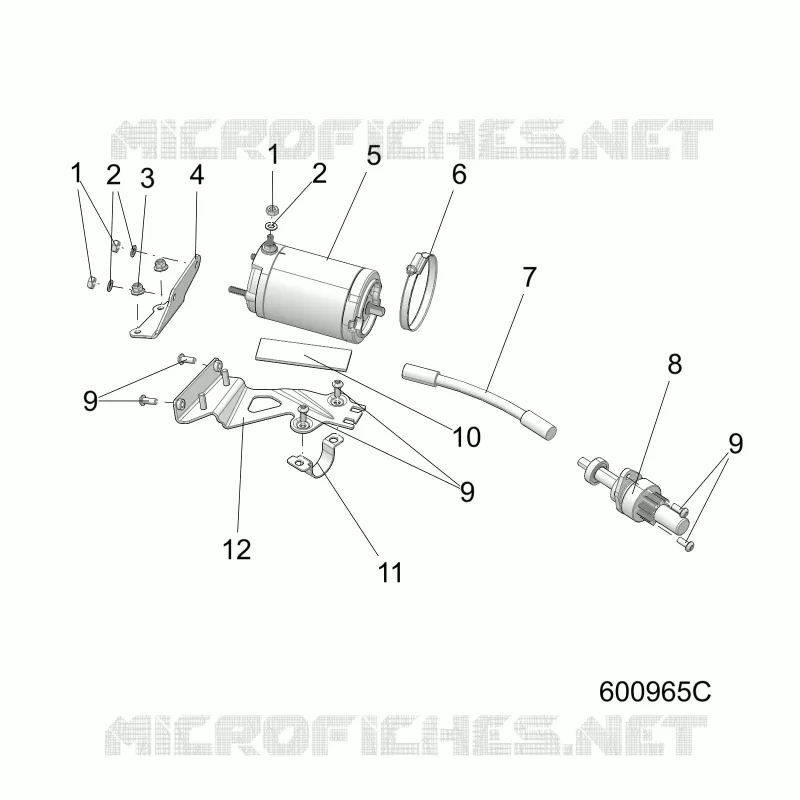 ANLASSER MOTOR