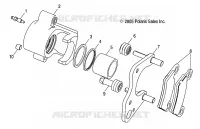 FRONT BREMSE CALIPER