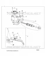 VORDERBREMSE BRAKE LEVER AND MASTER CYLINDER (FROM 7/24/16)