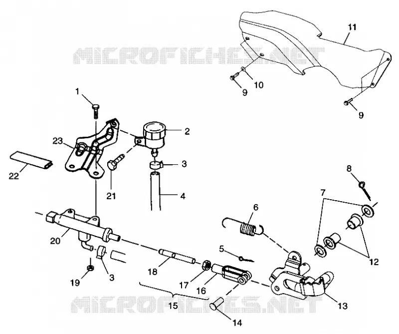HINTERBREMSE MASTER CYLINDER