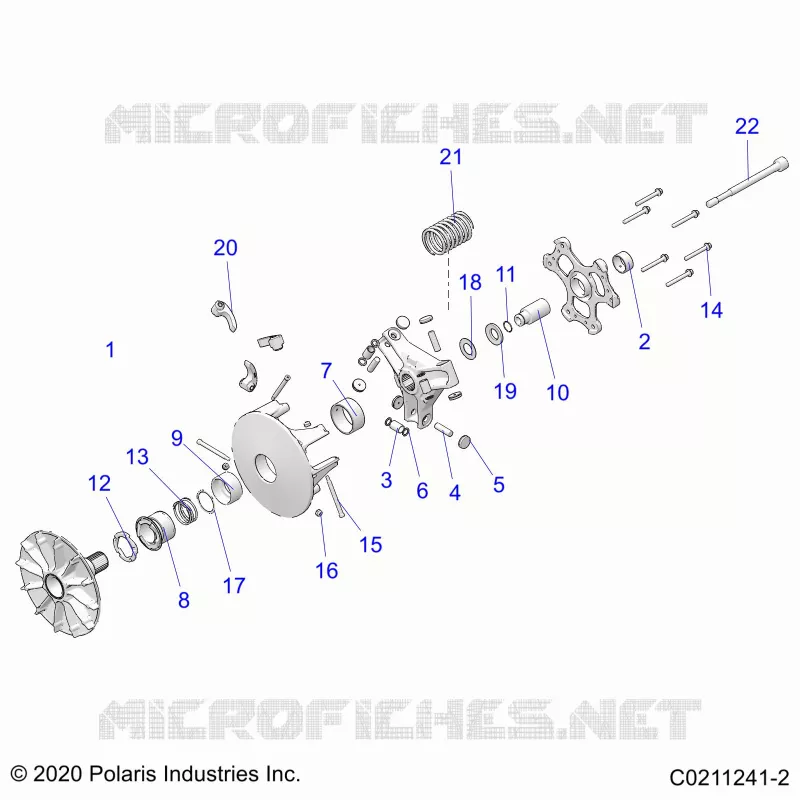 ANTRIEB, PRIMARY CLUTCH