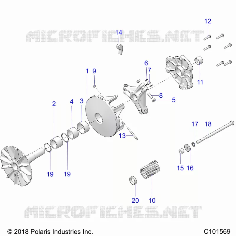 ANTRIEB, PRIMARY CLUTCH