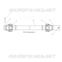 DRIVE TRAIN, FRONT KARDANWELLE
