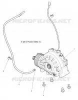 ANTRIEB, FRONT GEARCASE MOUNTING