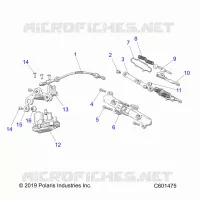 ENGINE, AUSPUFFKLAPPE ASM. AND ACTUATOR -S23TDP8RS (C601475)