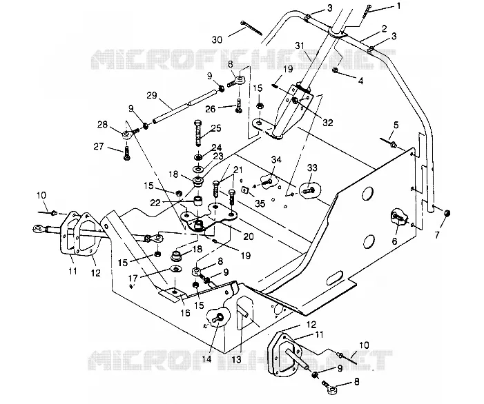 Lenkung  500 EFI 0952774, EFI SKS 0952574,   EFI SKS PT 0952974, (4929052905B006)