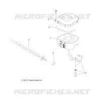 LENKUNG, CONTROLS, THROTTLE ASM. AND CABLE