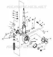 FRONT STREBE BIG BOSS 6X6 400L W97AE38A (4940814081B006)