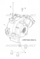 ANTRIEB, FRONT GEARCASE MOUNTING