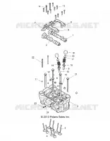 ENGINE, ZYLINDERKOPF AND VALVES