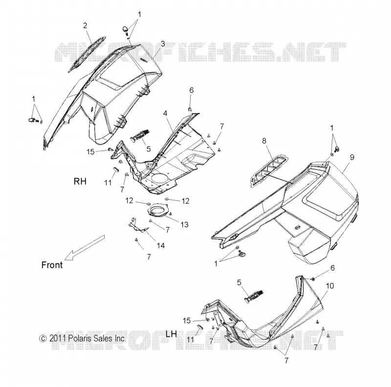 BODY, FENDERS & SIDE PANELS