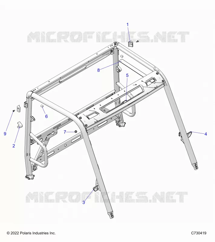 CHASSIS, CAB RAHMEN AREA, AND BRAKE EDGE COVER