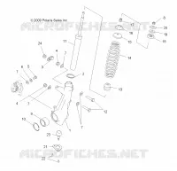 FRONT SUSPENSION STREBE
