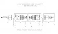 DRIVE TRAIN, GETRIEBE VORNE SHAFT