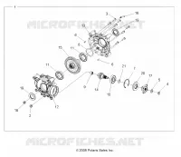 ANTRIEB, REAR GEARCASE INTERNALS